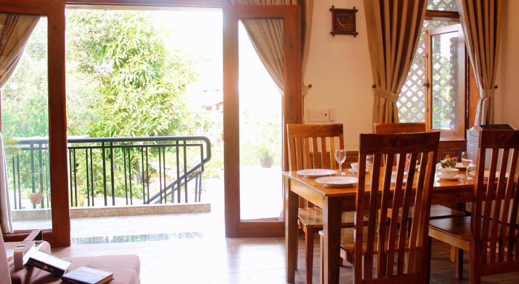 Balkón nebo terasa v ubytování Miana Resort Phu Quoc