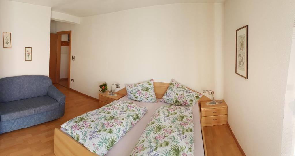 Postel nebo postele na pokoji v ubytování Appartements Oberleiter