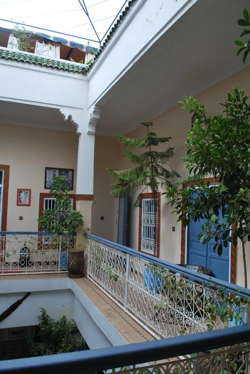 Balkón nebo terasa v ubytování Riad Azalia