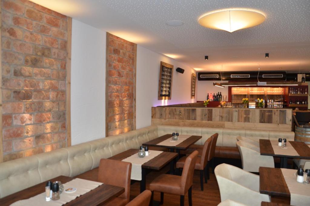 Istumisnurk majutusasutuses Hotel Traube