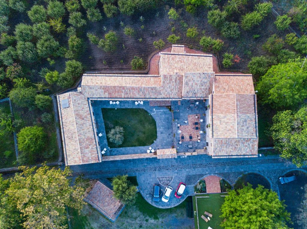 Vista aerea di Bosco Ciancio