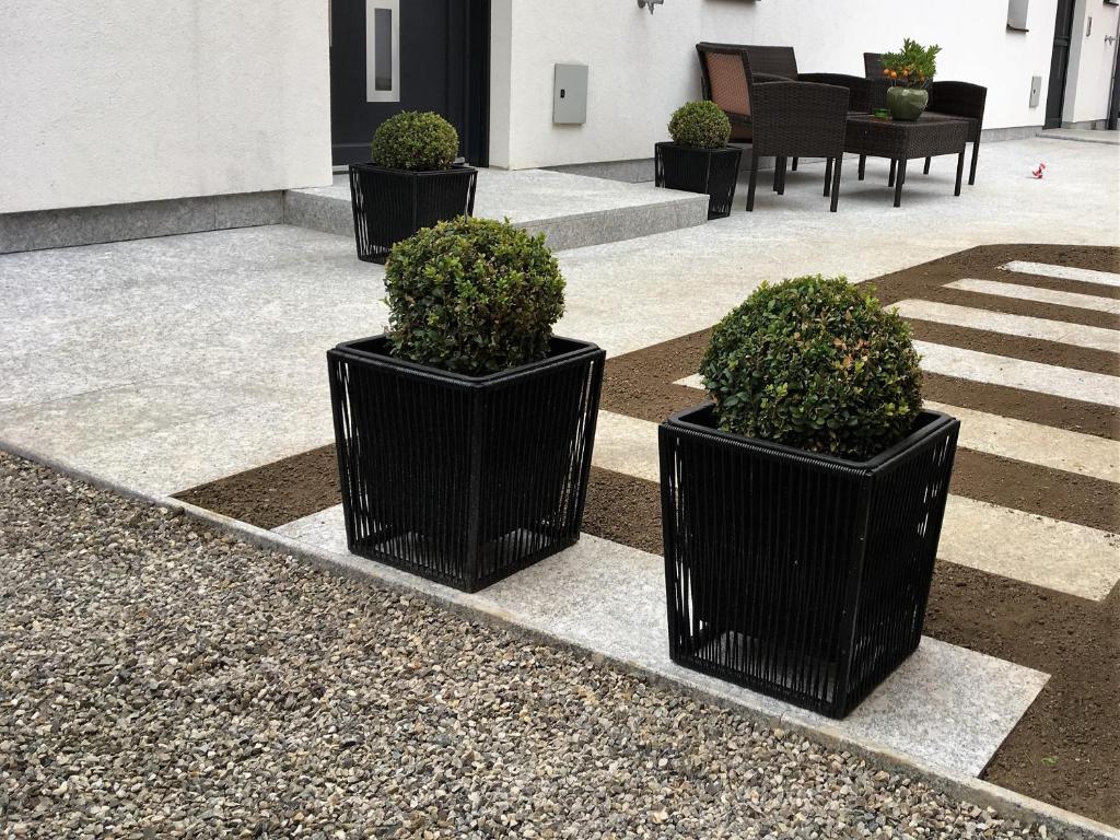 Vonkajšia záhrada v ubytovaní Haus am Wanderweg