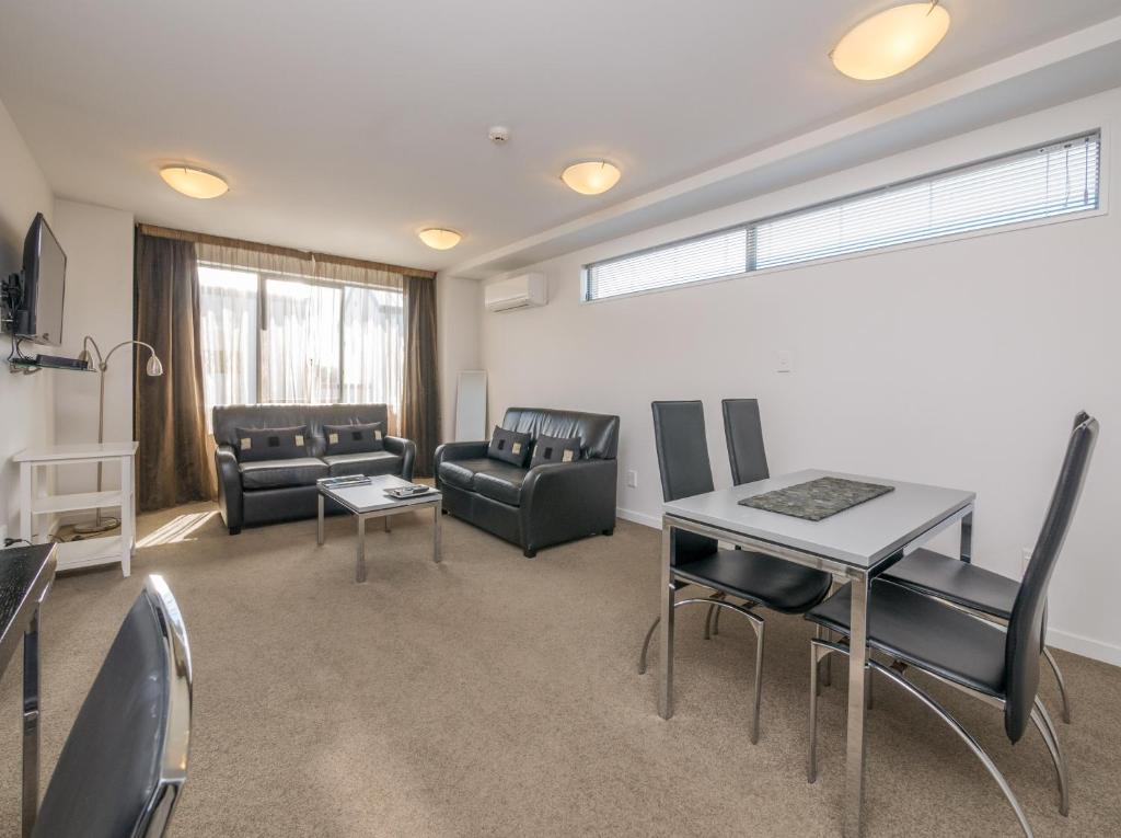 Posezení v ubytování Bellano Motel Suites