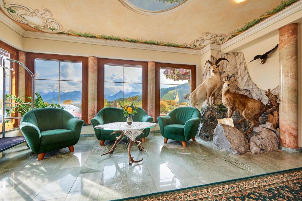 Posezení v ubytování Hotel Jagdhof