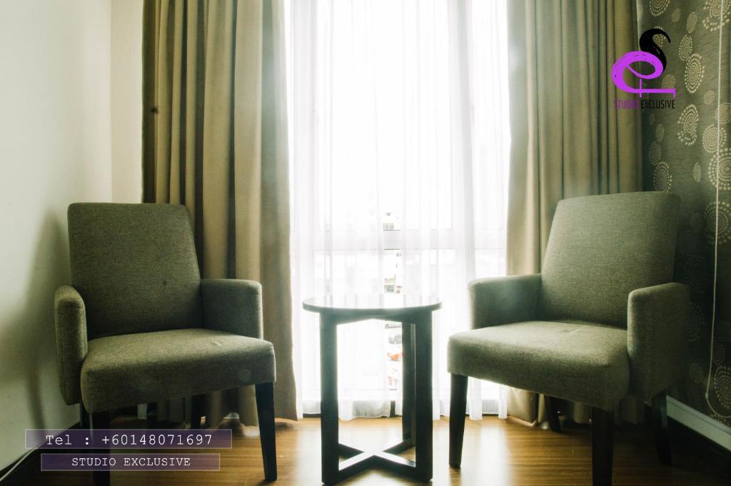 Posezení v ubytování Studio Exclusive (Kota Bharu City Point)