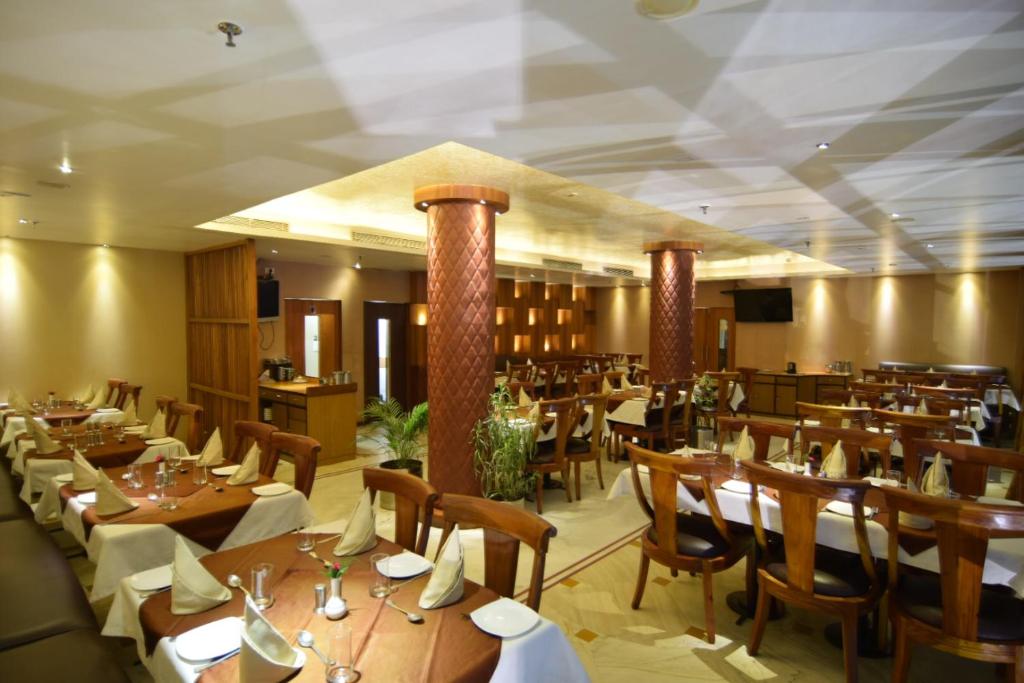 Restaurace v ubytování Hotel The Sojourn