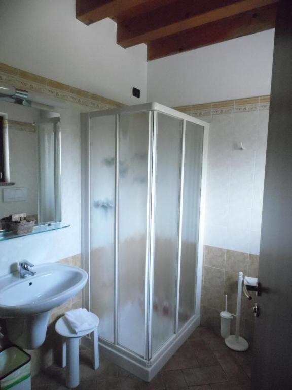 Koupelna v ubytování Hotel Agli Ulivi