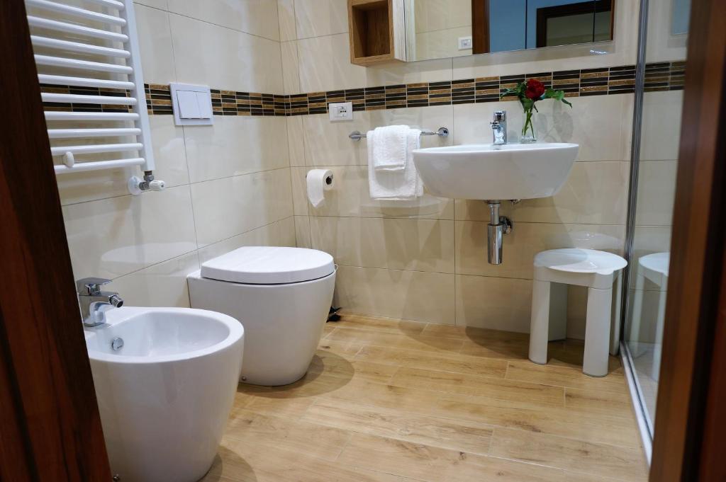 Koupelna v ubytování B&B HORTUS