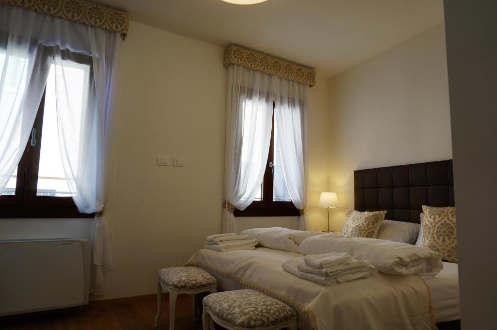 Postel nebo postele na pokoji v ubytování B&B HORTUS