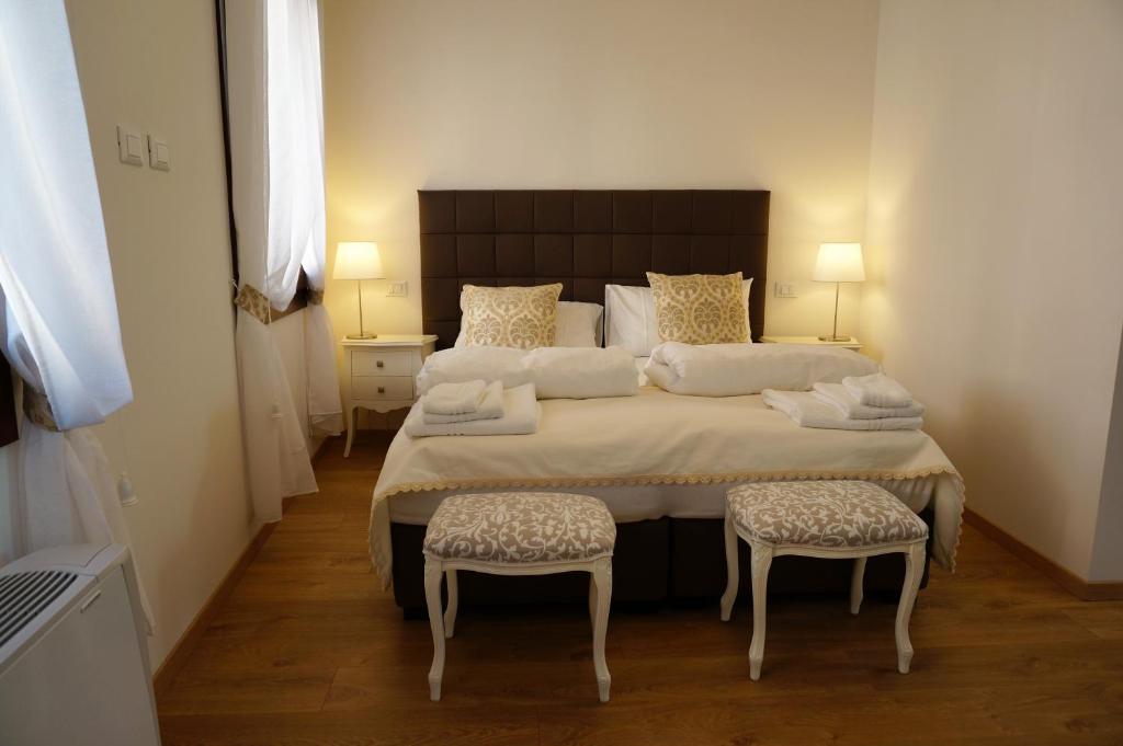 Postel nebo postele na pokoji v ubytování B&B HORTUS