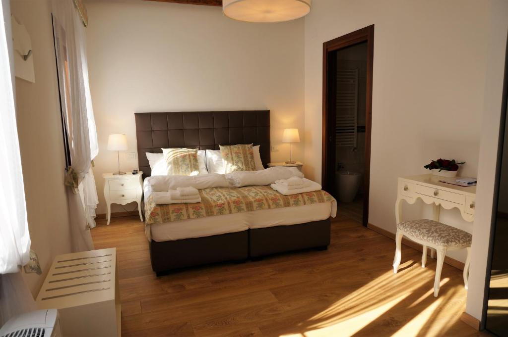 Postel nebo postele na pokoji v ubytování B&B HORTUS