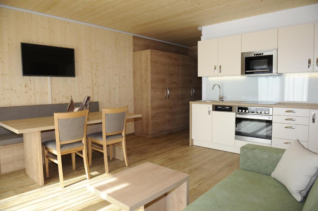 Kuchyňa alebo kuchynka v ubytovaní Premium Appartements Sonnenbahn