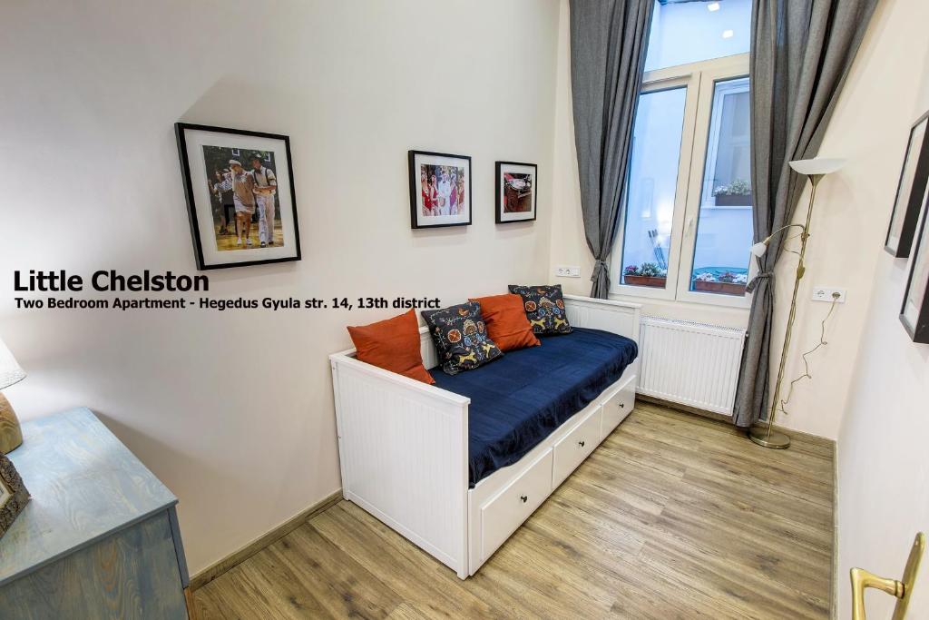 Posteľ alebo postele v izbe v ubytovaní Little Americas Concert Hall Apartments