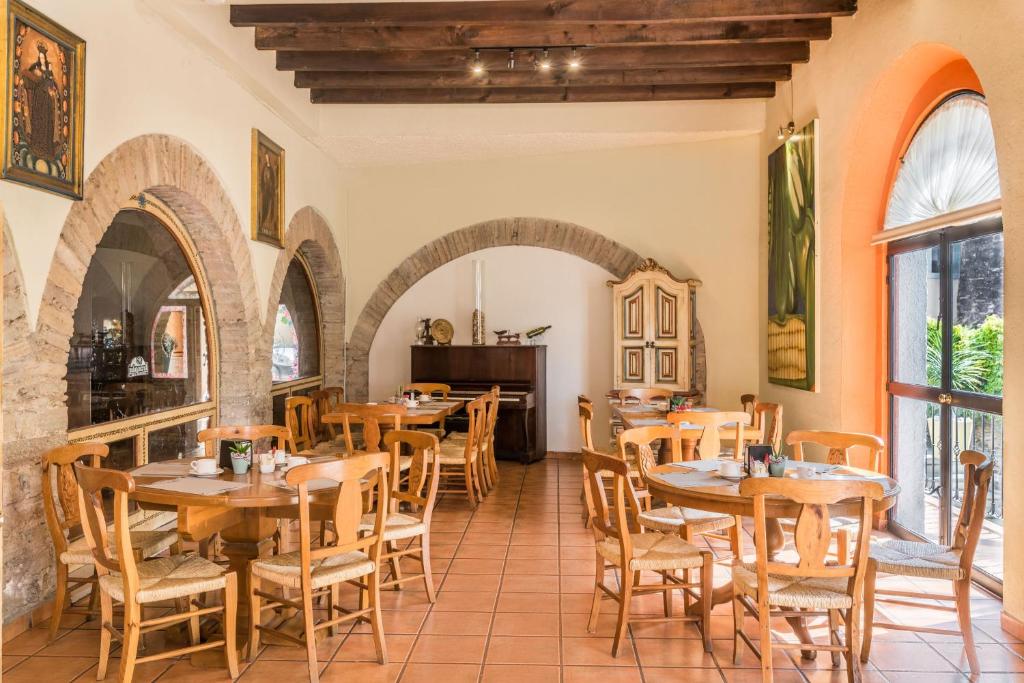 Restaurace v ubytování Hotel Abadia Tradicional