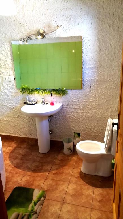 Koupelna v ubytování Casas y Cuevas El Solins