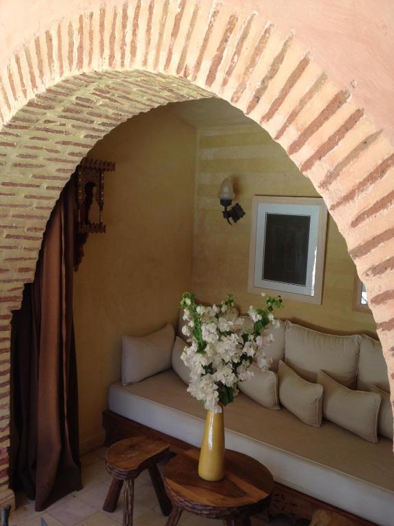 Posezení v ubytování Casa Taos