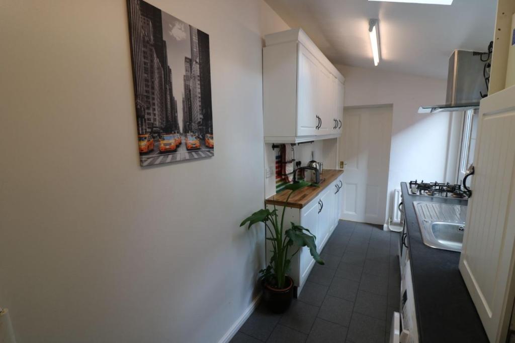 Salisbury House-Huku Kwetu Spacious 4 Bedroom House- Sleeps 6 - Luton Town Centre - 四居室房屋