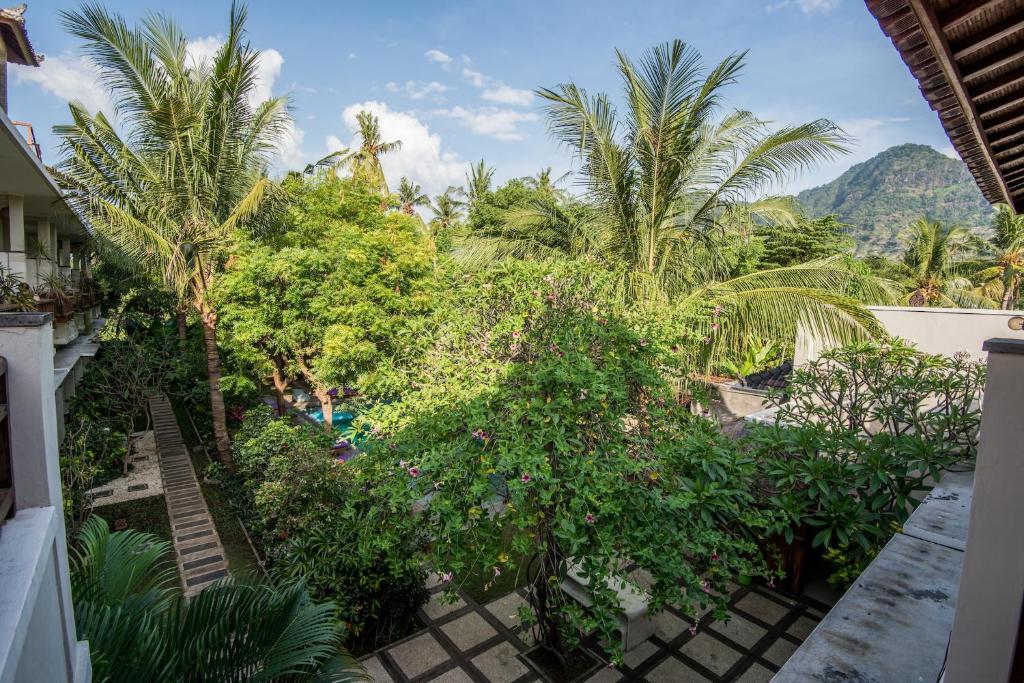 Zahrada ubytování Arjuna Homestay