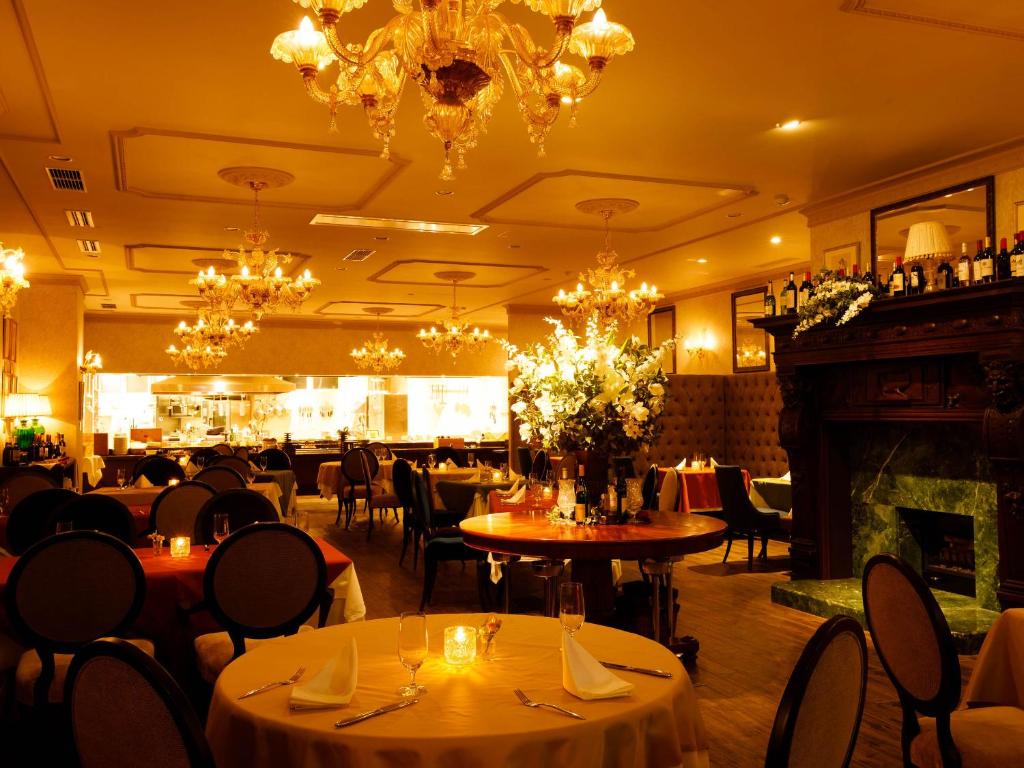 Restaurace v ubytování Le Grand Kyu Karuizawa