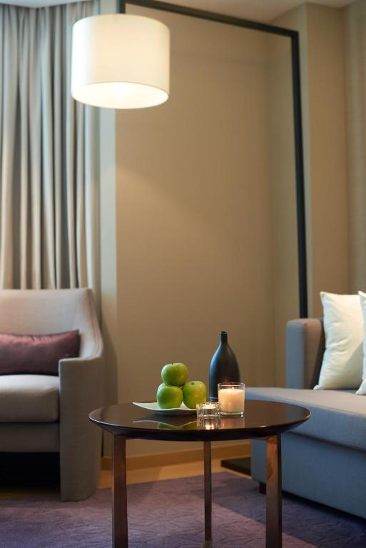 Ruang duduk di Wharney Hotel