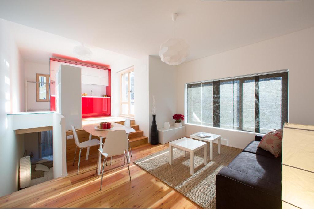 Posezení v ubytování Quercus Appartements contactless check-in