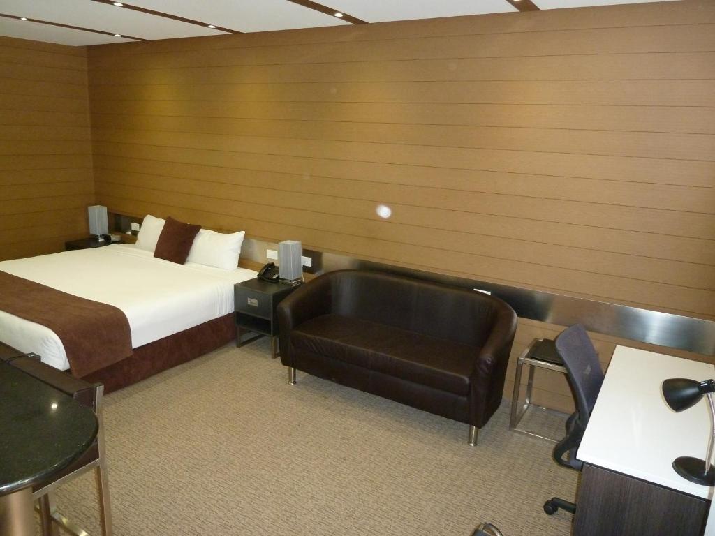 Postel nebo postele na pokoji v ubytování Moura Meridian Motel