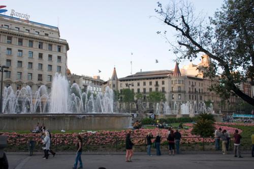 Hostia v ubytovaní Plaza Universitat