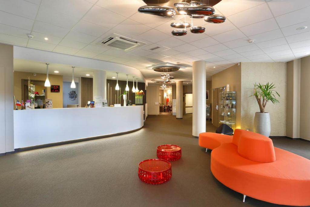 Vstupní hala nebo recepce v ubytování B&B HOTEL Montbéliard-Sochaux
