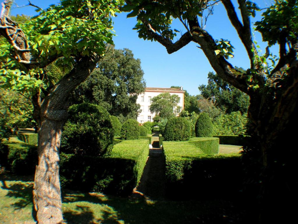 Zahrada ubytování Domaine du Pegulier