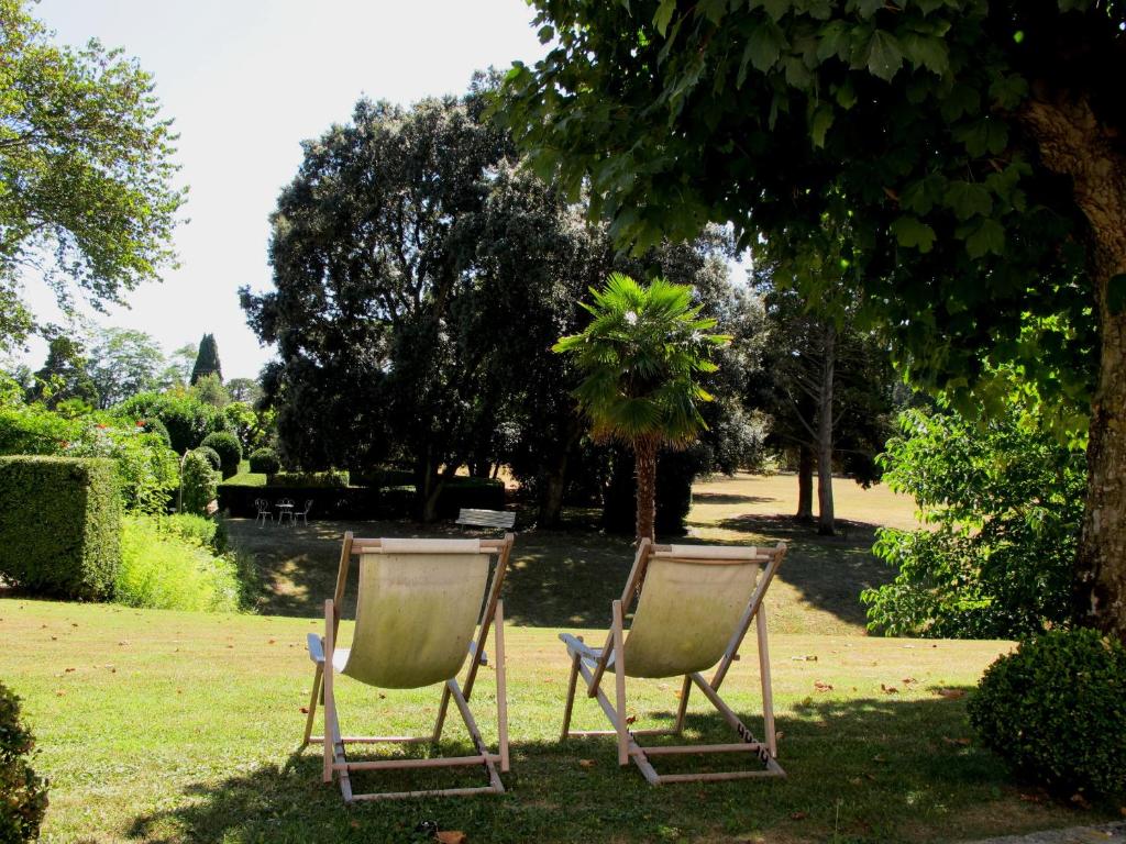 Zahrada ubytování Domaine du Pegulier