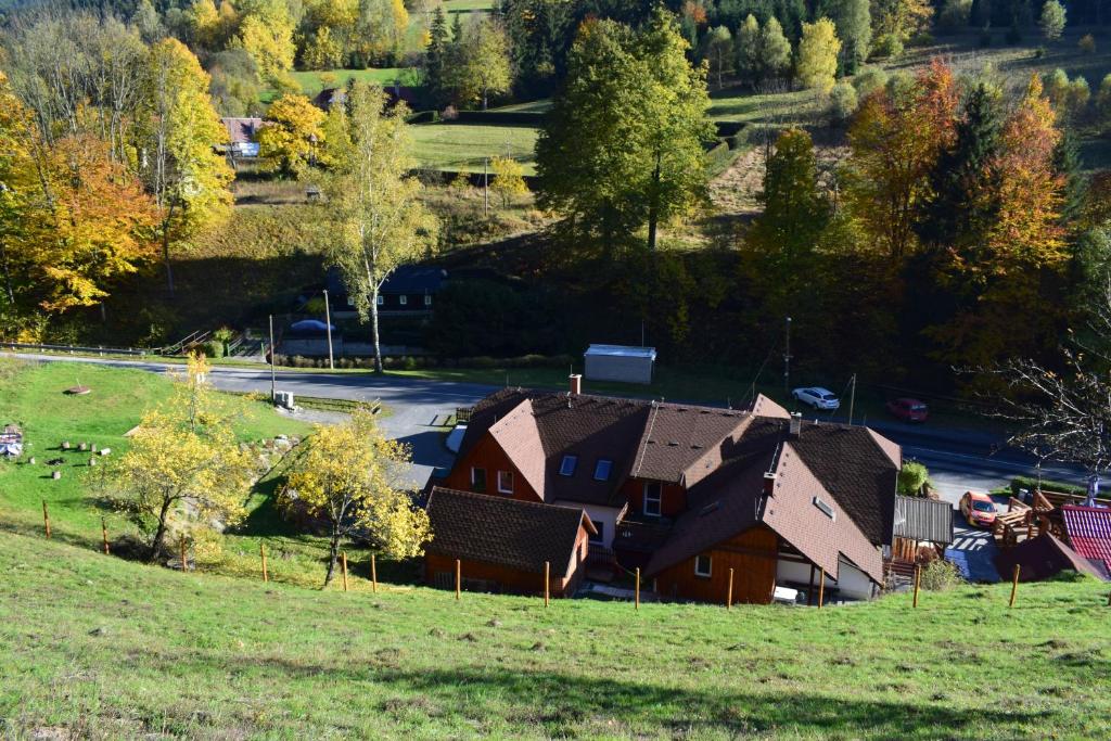 Příroda nedaleko penzionu