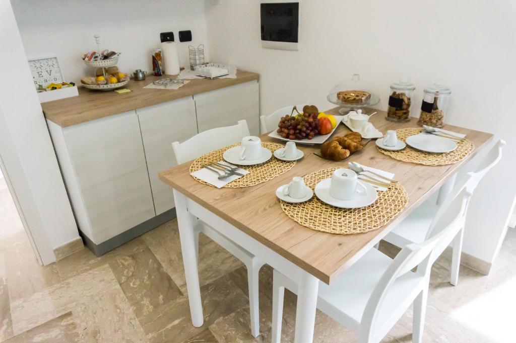 Jedlo v ubytovaní bed & breakfast alebo blízkom okolí