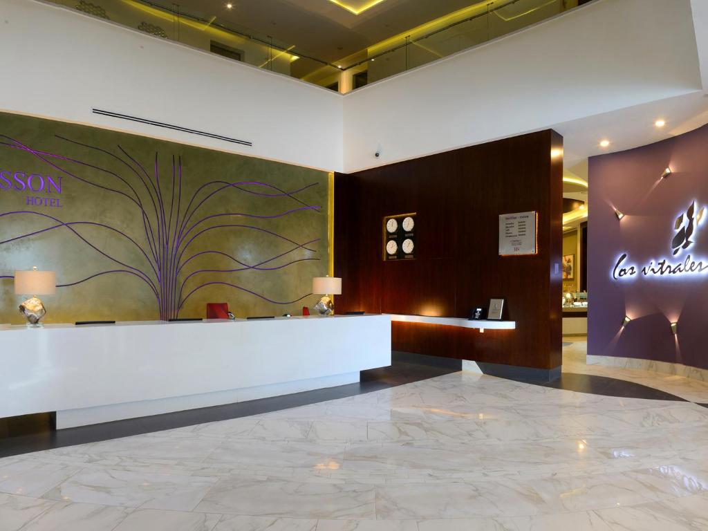 Vstupní hala nebo recepce v ubytování HS HOTSSON Hotel Irapuato