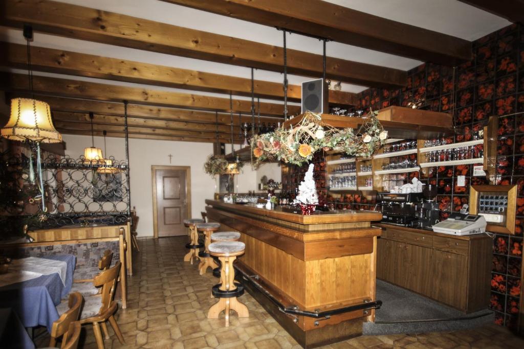 Lounge nebo bar v ubytování Lärchenhof