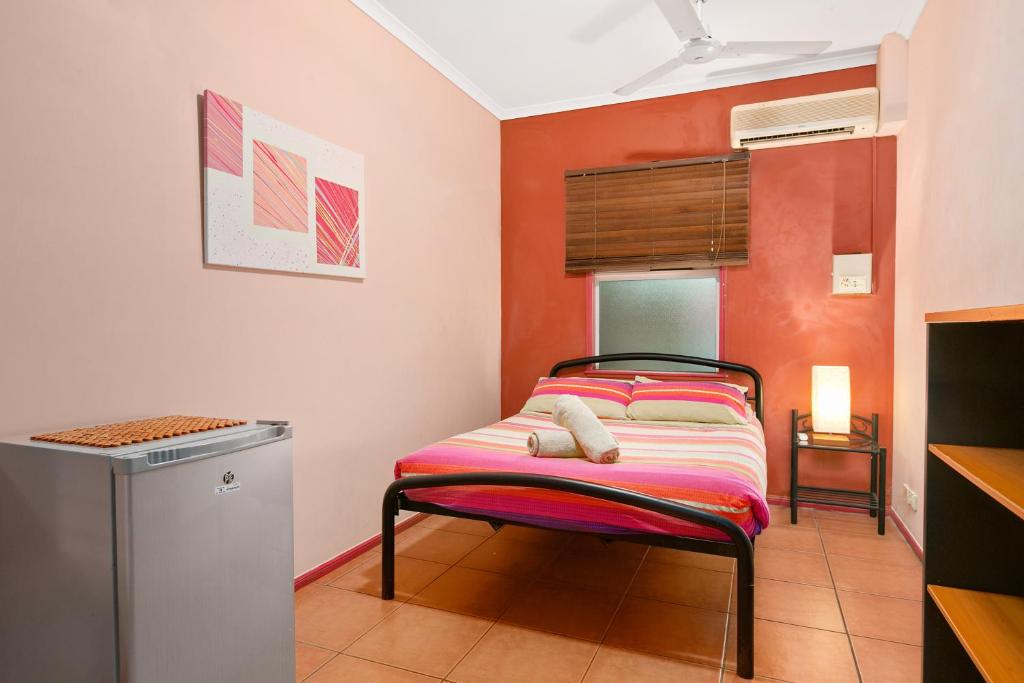 Postel nebo postele na pokoji v ubytování Dreamtime Hostel