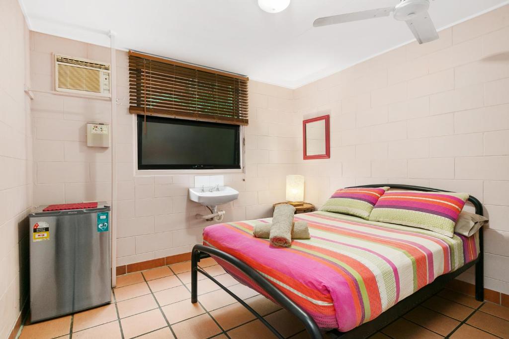 Postel nebo postele na pokoji v ubytování Dreamtime Hostel
