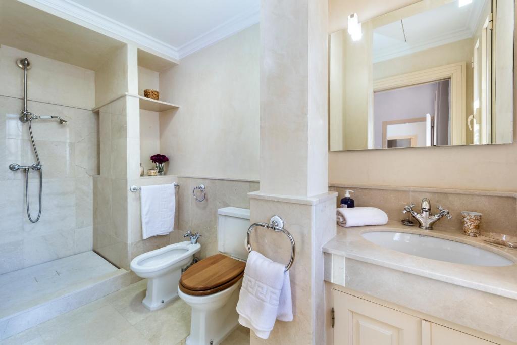 Koupelna v ubytování Genteel Home Vinuesa