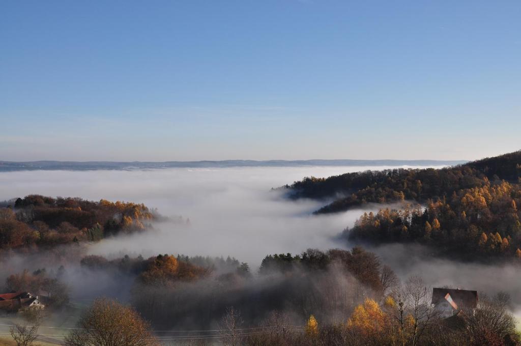 Peisaj natural din apropierea acestui B&B