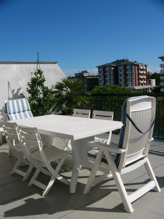 Balkón nebo terasa v ubytování Hotel Serena
