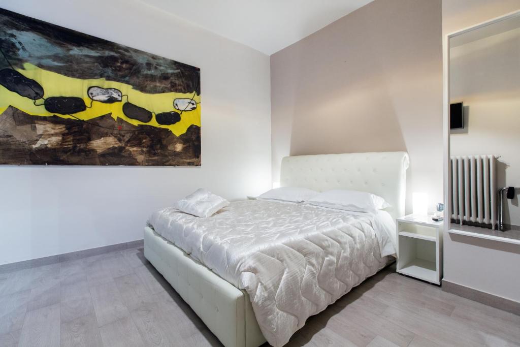 Postel nebo postele na pokoji v ubytování Matera In Vacanza