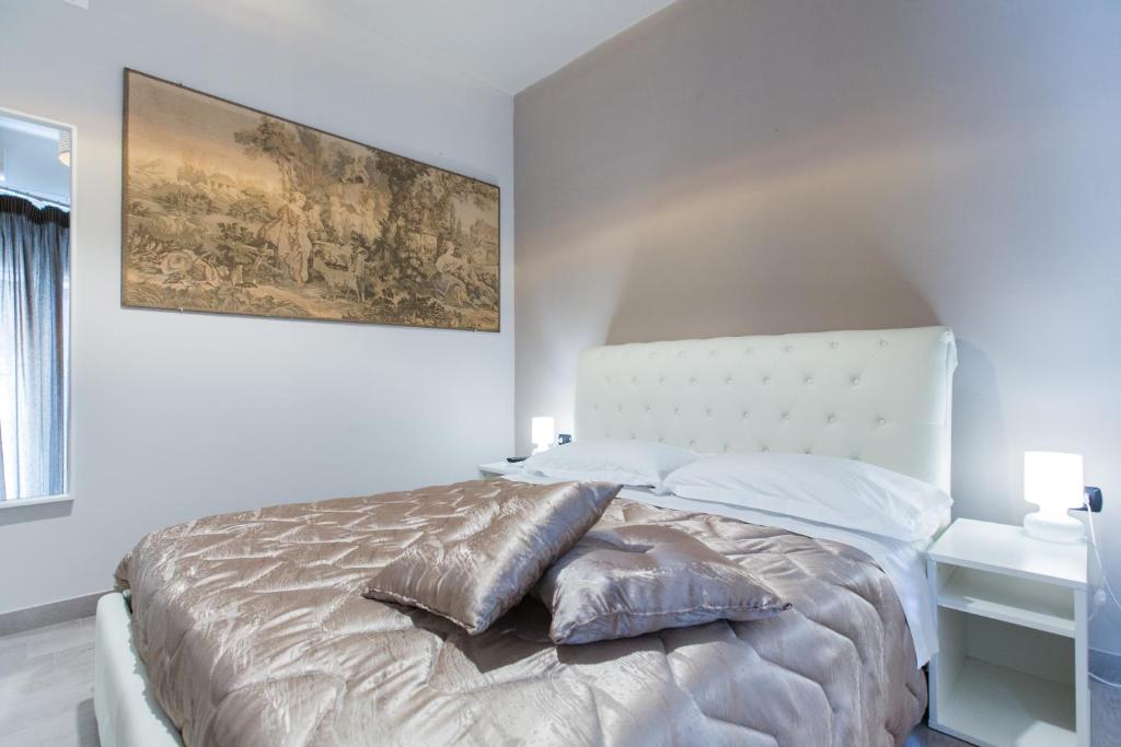 Postel nebo postele na pokoji v ubytování Matera In Vacanza