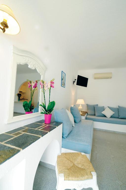 Posezení v ubytování Kamari Hotel
