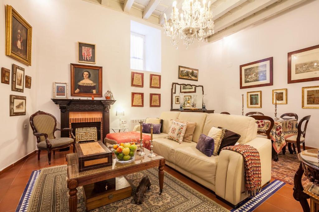 Posedenie v ubytovaní CASA SEÑORIAL EN SEVILLA CENTRO,Calle Mármoles