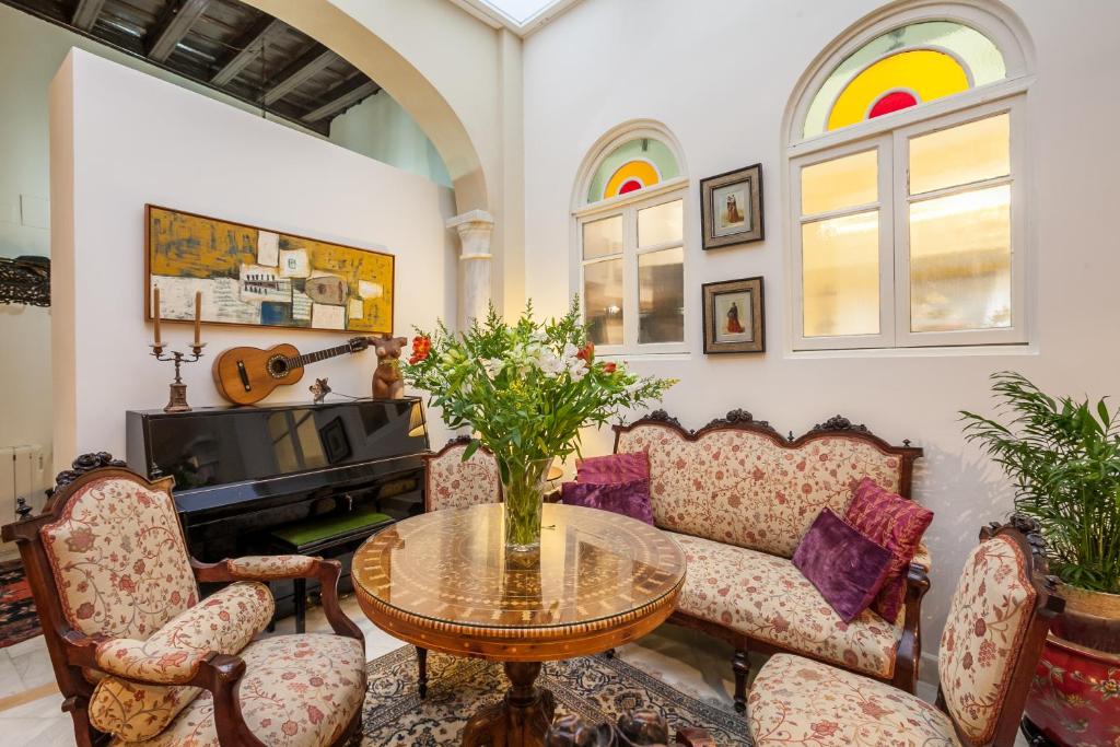Posedenie v ubytovaní CASA SEÑORIAL EN SEVILLA CENTRO,Calle Mármoles