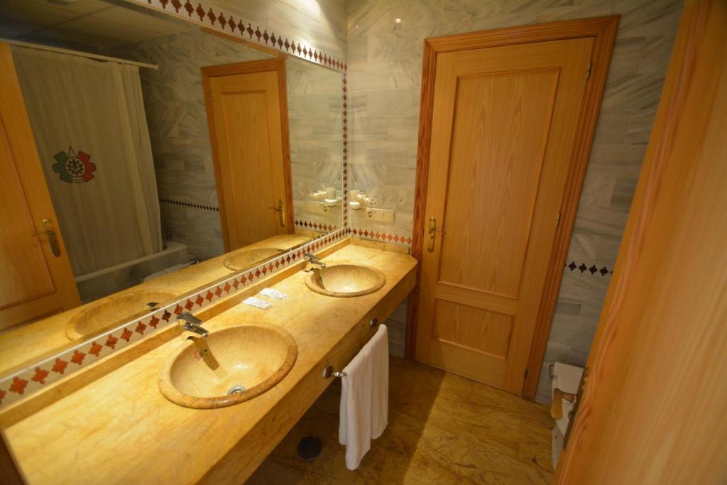 Kúpeľňa v ubytovaní Apartamentos Mexico