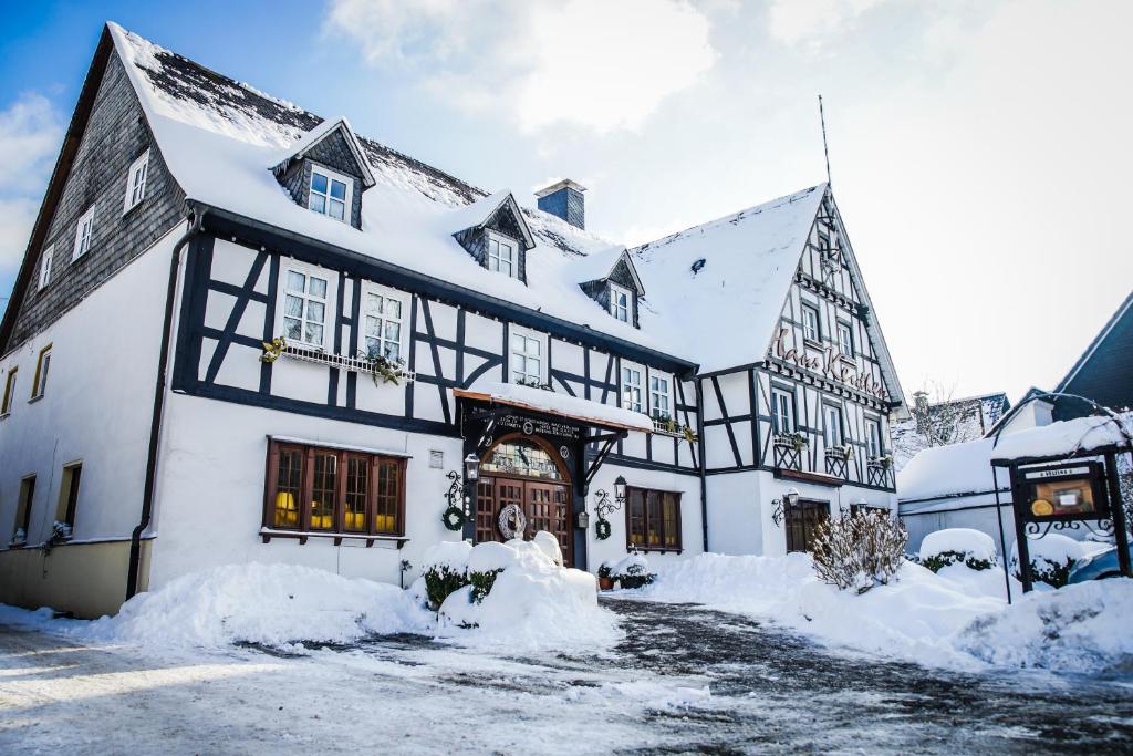 Hotel Haus Keuthen v zimě