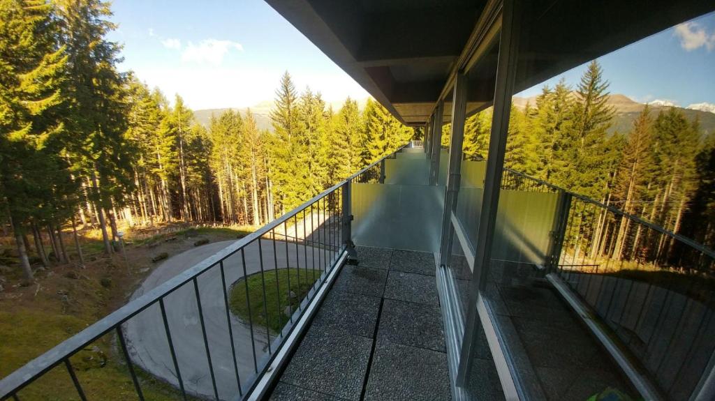 Balkón nebo terasa v ubytování Res. Sole Alto appartamenti Solandra
