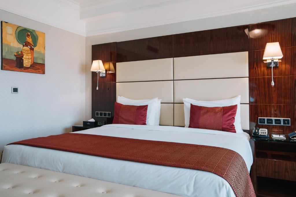 Golden Tulip Addis Ababaにあるベッド