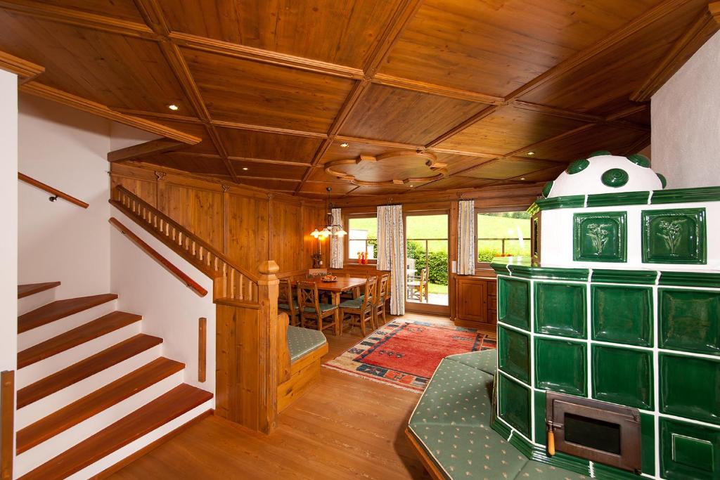 Posezení v ubytování Ferienhaus Hochkönig