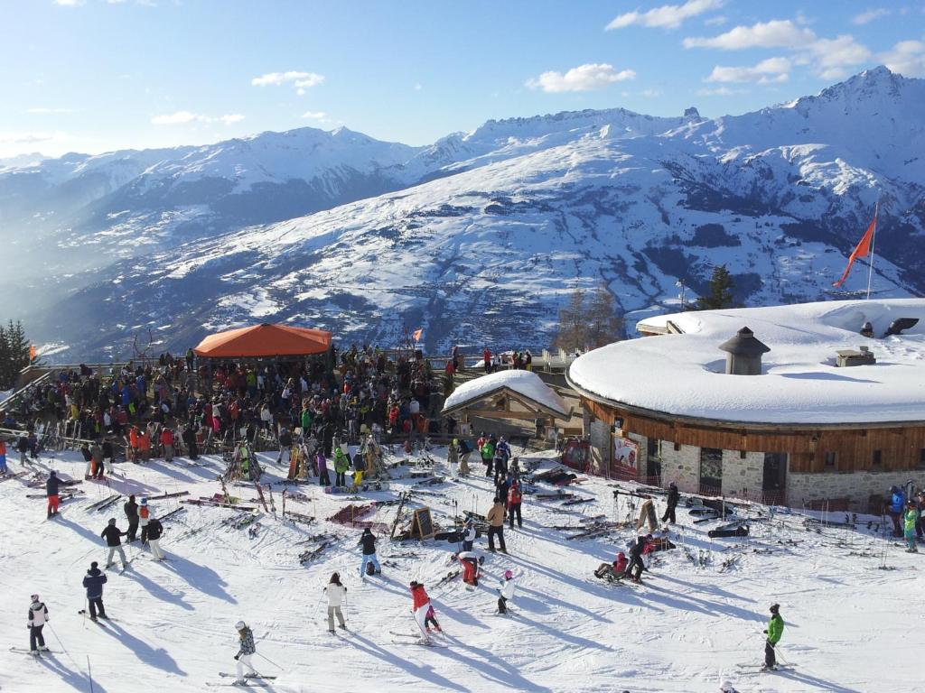 Chalet D&#39; Edmond durante o inverno